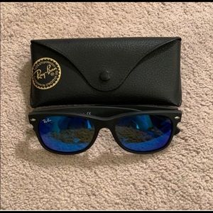 Ray Ban blue lens sunglasses